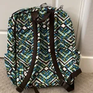 Vera Bradley | Bags | Vera Bradley Grand Backpack In Rain  display picture 2